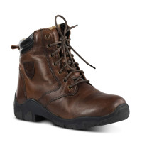 Leder-Winterstiefel Chamonix Damen Horze Braun Leder-Winterstiefel Chamonix Damen Horze Braun