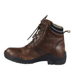 Leder-Winterstiefel Chamonix Damen Horze Leder-Winterstiefel Chamonix Damen Horze