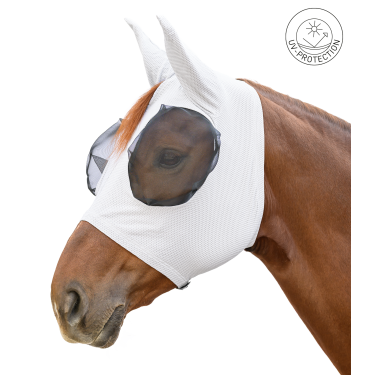 Fliegenmaske Reiten Waldhausen Puck Breath – UV-Schutz