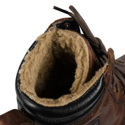 Leder-Winterstiefel Chamonix Damen Horze Leder-Winterstiefel Chamonix Damen Horze