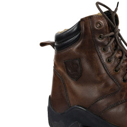 Leder-Winterstiefel Chamonix Damen Horze Leder-Winterstiefel Chamonix Damen Horze