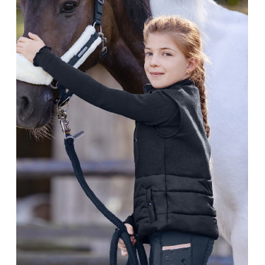 Kinder-Reitweste Fleece Stepp ELT Lucky Milu