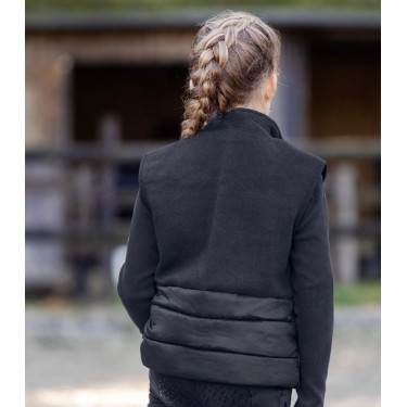 Kinder-Reitweste Fleece Stepp ELT Lucky Milu