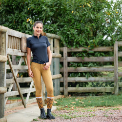 Damen Lederstiefel Norwich Horze Schwarz