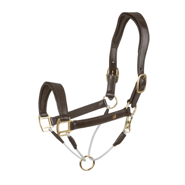 Leder-Halfter für Pferde Waldhausen S-Line Royal