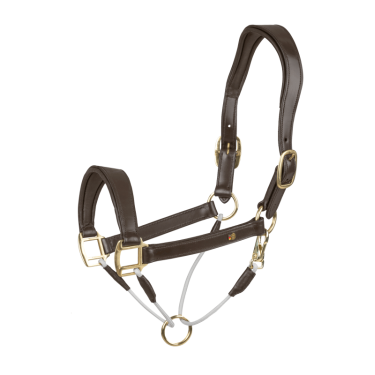 Leder-Halfter für Pferde Waldhausen S-Line Royal
