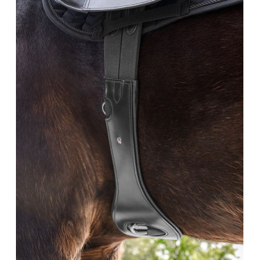 Leder-Sattelgurt fürs Reiten – Waldhausen, elastisch Leder-Sattelgurt fürs Reiten – Waldhausen, elastisch