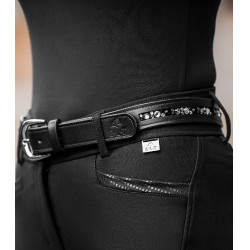 Reitgürtel aus Leder mit Strass – ELT Jewel