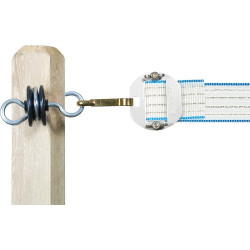 Ende des Bandes mit Karabinerhaken Lacmé Ende des Bandes mit Karabinerhaken Lacmé