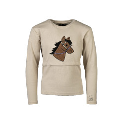 Kinder Reit-Poloshirt langarm Mia von HKM – Equi-Clic Kinder Reit-Poloshirt langarm Mia von HKM – Equi-Clic