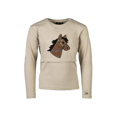 Kinder Reit-Poloshirt langarm Mia von HKM – Equi-Clic Kinder Reit-Poloshirt langarm Mia von HKM – Equi-Clic