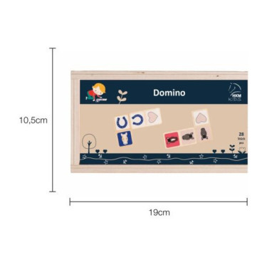 HKM Domino Pferde-Motivspiel – Reitspiel für Kinder HKM Domino Pferde-Motivspiel – Reitspiel für Kinder