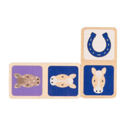 HKM Domino Pferde-Motivspiel – Reitspiel für Kinder HKM Domino Pferde-Motivspiel – Reitspiel für Kinder