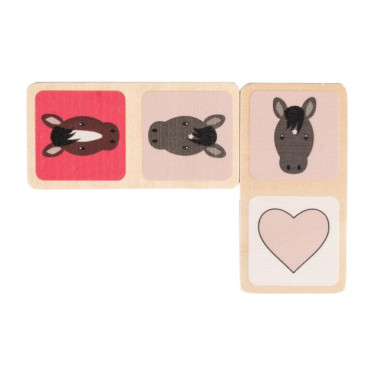 HKM Domino Pferde-Motivspiel – Reitspiel für Kinder HKM Domino Pferde-Motivspiel – Reitspiel für Kinder