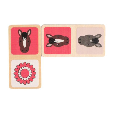 HKM Domino Pferde-Motivspiel – Reitspiel für Kinder HKM Domino Pferde-Motivspiel – Reitspiel für Kinder