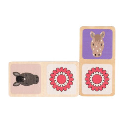 HKM Domino Pferde-Motivspiel – Reitspiel für Kinder HKM Domino Pferde-Motivspiel – Reitspiel für Kinder
