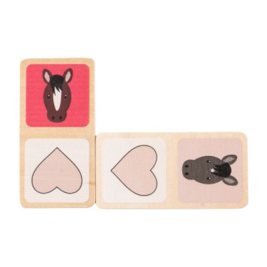 HKM Domino Pferde-Motivspiel – Reitspiel für Kinder HKM Domino Pferde-Motivspiel – Reitspiel für Kinder