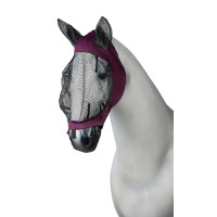 Insektenmaske Soft Stretch Horze Dunkelrot