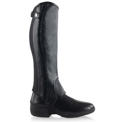 Glitzernde PU-Leder-Mini-Chaps Sabrina Damen Horze Glitzernde PU-Leder-Mini-Chaps Sabrina Damen Horze
