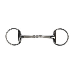 Gebiss Olivenkopf doppelt gebrochen HKM Soft Touch 16 mm – Reitsport