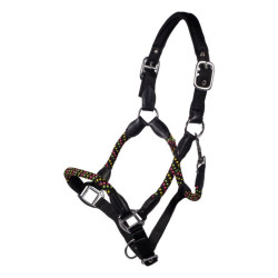 Neon-Pferdehalfter für Reitsport – HKM Neon Flash