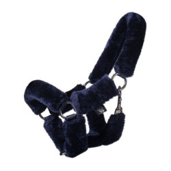 HKM Halfter mit Kunstfell fürs Hobby Horse – Reitzubehör