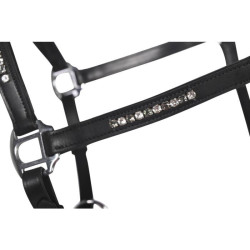 Lederhalfter fürs Pferd – HKM Sparkle | Equi-Clic