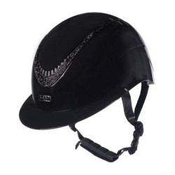 Reithelm für Damen/Herren HKM Alarion Glänzend