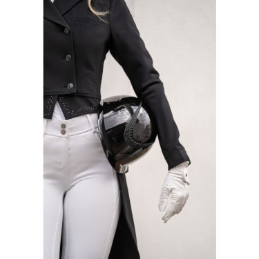 Reithelm für Damen/Herren HKM Alarion Glänzend