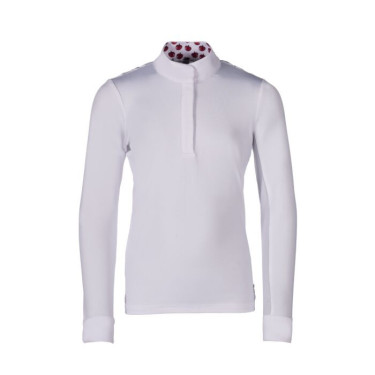 Kinder Turnier-Poloshirt langarm – Reiten | HKM