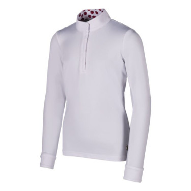 Kinder Turnier-Poloshirt langarm – Reiten | HKM