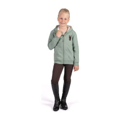 Kinder Reit-Sweatshirt mit Kapuze – HKM Mia | equi-clic