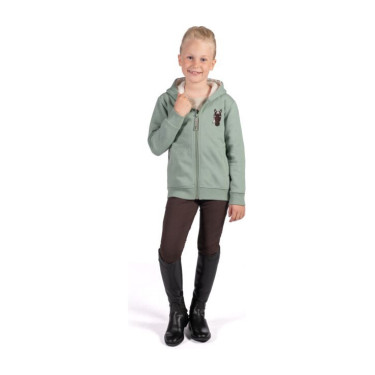 Kinder Reit-Sweatshirt mit Kapuze – HKM Mia | equi-clic