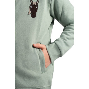 Kinder Reit-Sweatshirt mit Kapuze – HKM Mia | equi-clic