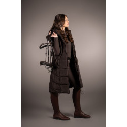 Reit-Steppjacke lang Arezzo von Lauria Garrelli