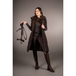 Reit-Steppjacke lang Arezzo von Lauria Garrelli