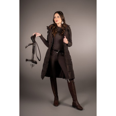 Reit-Steppjacke lang Arezzo von Lauria Garrelli