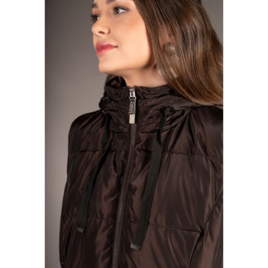 Reit-Steppjacke lang Arezzo von Lauria Garrelli