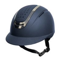 Reithelm Sydney City HKM Marine / Silberfarben Blau