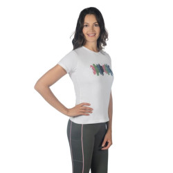 Reit-T-Shirt mit Spiegelprint HKM Mirror – Damen Reit-T-Shirt mit Spiegelprint HKM Mirror – Damen