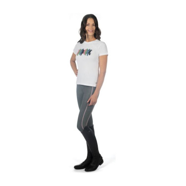 Reit-T-Shirt mit Spiegelprint HKM Mirror – Damen Reit-T-Shirt mit Spiegelprint HKM Mirror – Damen