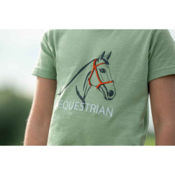 Reit-T-Shirt für Kinder HKM Grace – atmungsaktiv