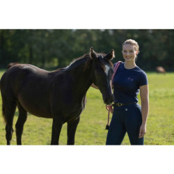 Reit-T-Shirt HKM Excellent – atmungsaktiv, Baumwolle