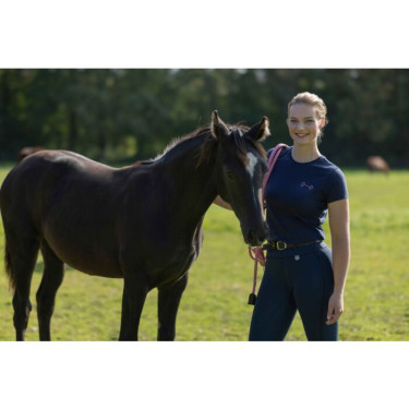 Reit-T-Shirt HKM Excellent – atmungsaktiv, Baumwolle