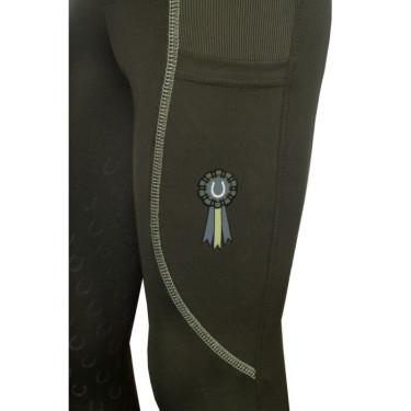 Reitleggings Kinder HKM Claire mit Silikon-Vollbesatz