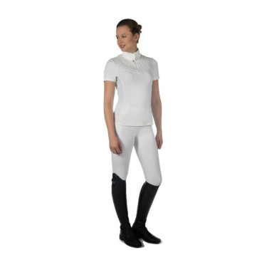 Turniershirt Damen Reiten HKM Skadi Kurzarm – elegant