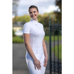 Turniershirt Damen Reiten HKM Skadi Kurzarm – elegant