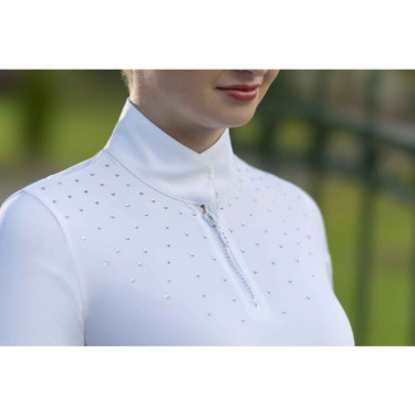 Turniershirt Damen Reiten HKM Skadi Kurzarm – elegant
