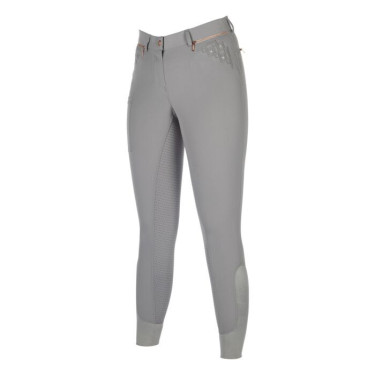 Reithose Damen HKM Rosegold Sparkle mit Silikongrip Reithose Damen HKM Rosegold Sparkle mit Silikongrip