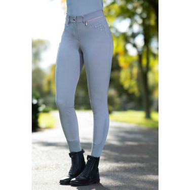 Reithose Damen HKM Rosegold Sparkle mit Silikongrip Reithose Damen HKM Rosegold Sparkle mit Silikongrip